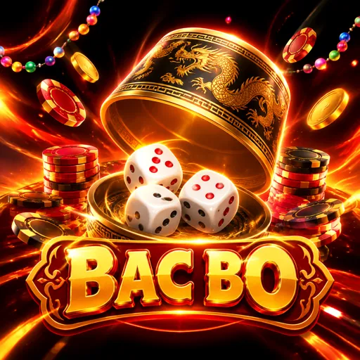Mesa de Bac Bo com dados ao vivo sendo lançados